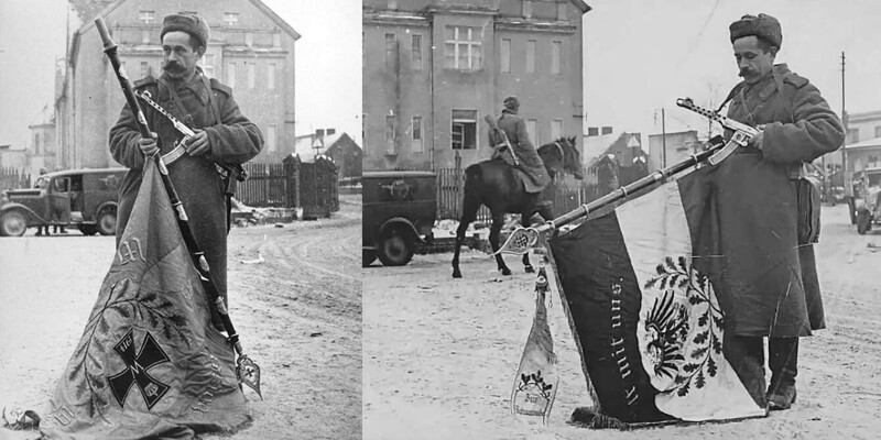 Почему на параде победы 1945-го к мавзолею бросали кайзеровские флаги