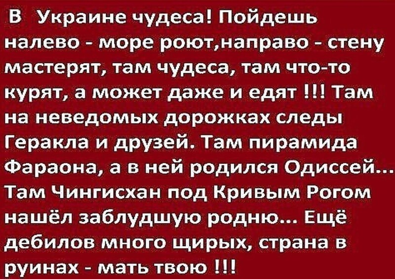 Политические комментарии из инета