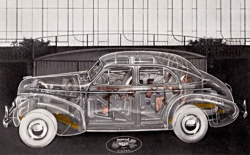 Автомобиль-призрак: Pontiaс Plexiglas 1939 года