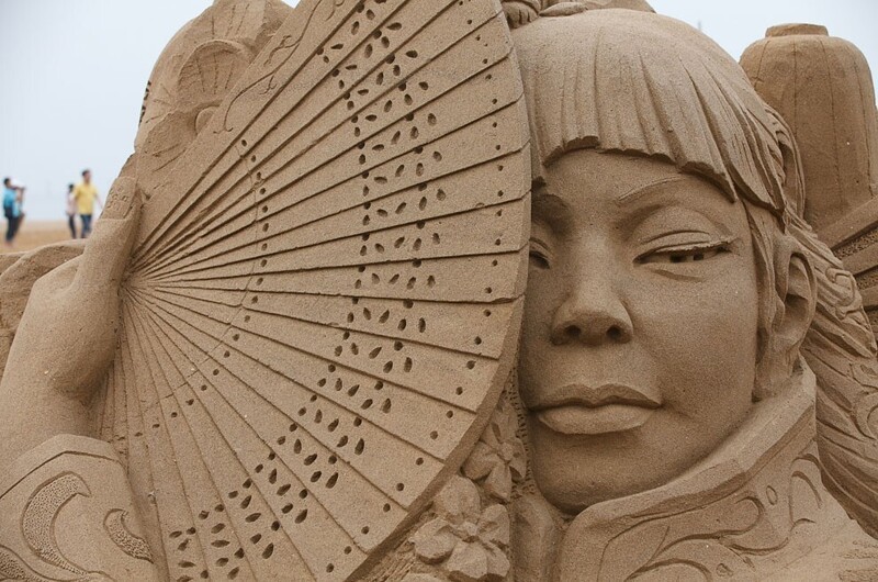 Японский фестиваль песчаных скульптур-2011: