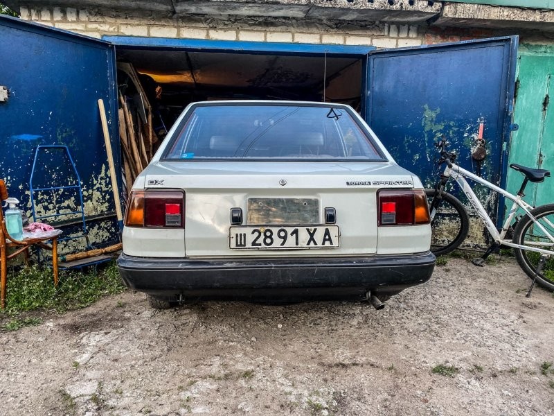 Гаражная находка: Toyota Corolla купленная в СССР