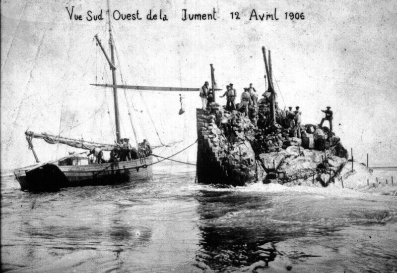 1906 год. Жертвы кораблекрушения на скале «Кобыла». Фото: общественное достояние.