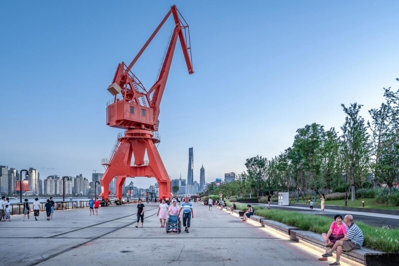 Городской парк в Шанхае