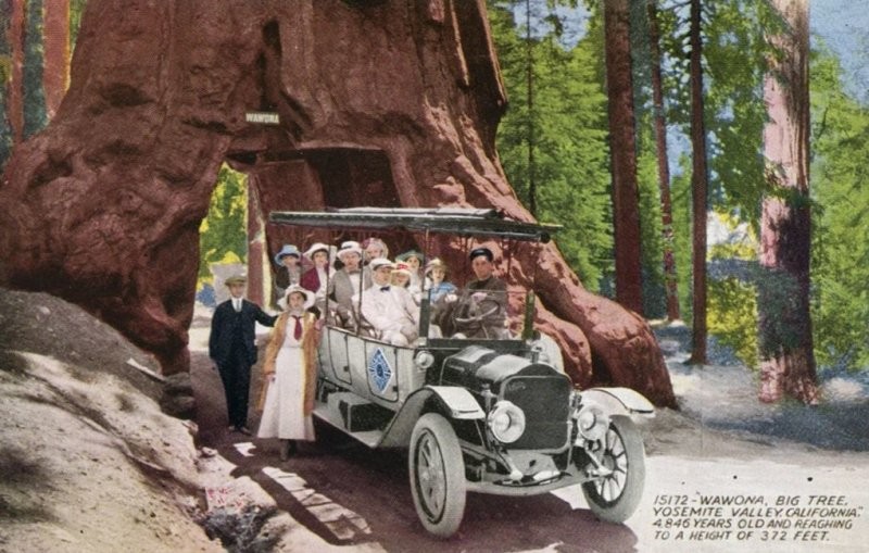 Как развлекались туристы в национальных заповедниках США 100 лет назад