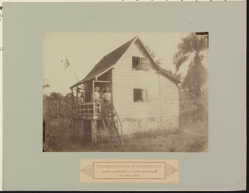 Охотничий домик в Шиффилинвилле на Джанк-ривер.1886