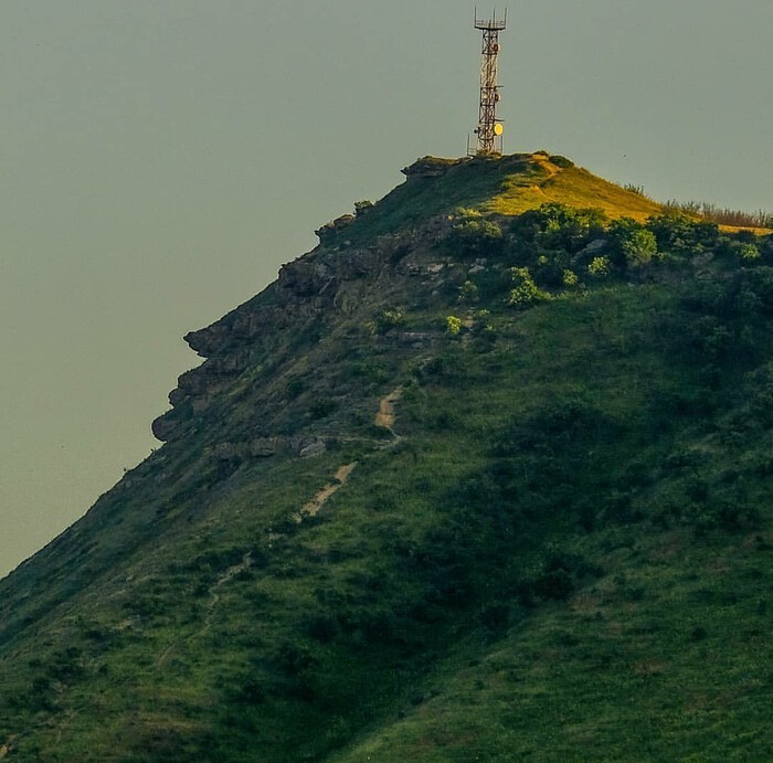 Гора Пушкин-Тау в Избербаше, Дагестан