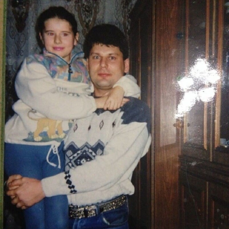 8. Юрий Клинский с дочкой