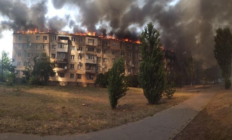 Украинец поссорился с женой и чуть не сжег пятиэтажку