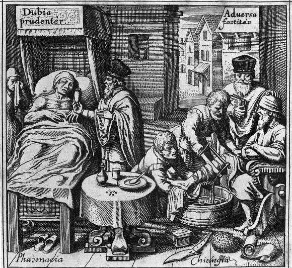 20 средневековых картинок о средневековой медицине