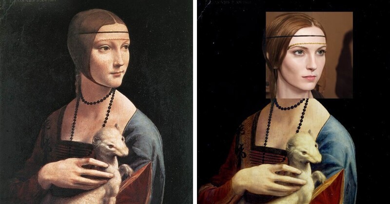 «Дама с горностаем» Леонардо да Винчи