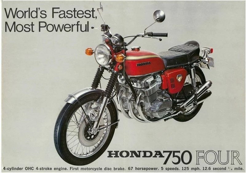Honda CBX 1978-1982 - Шесть цилиндров для супербайка!