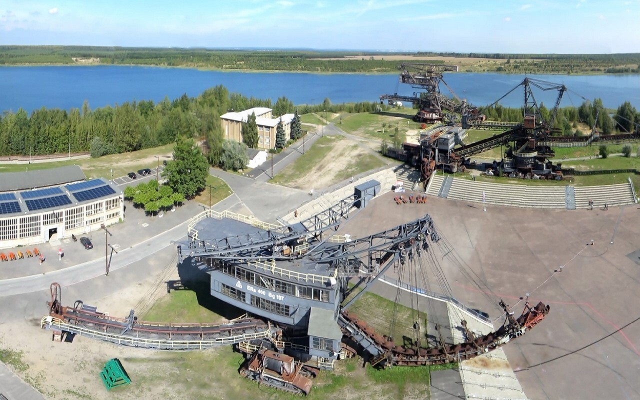 Железный город. Ferropolis. Город железа. Феррополис трасса.