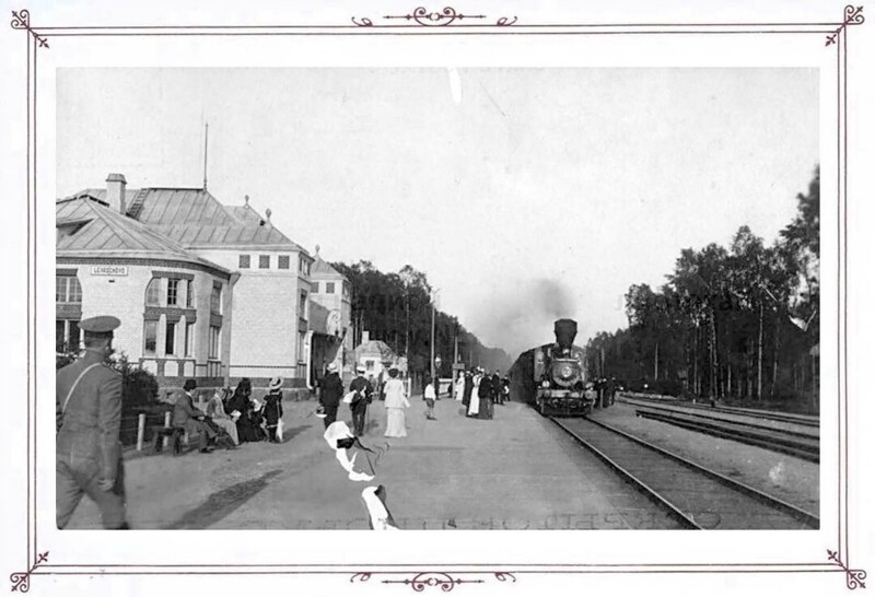 Станция Левашово. Финляндская железная дорога