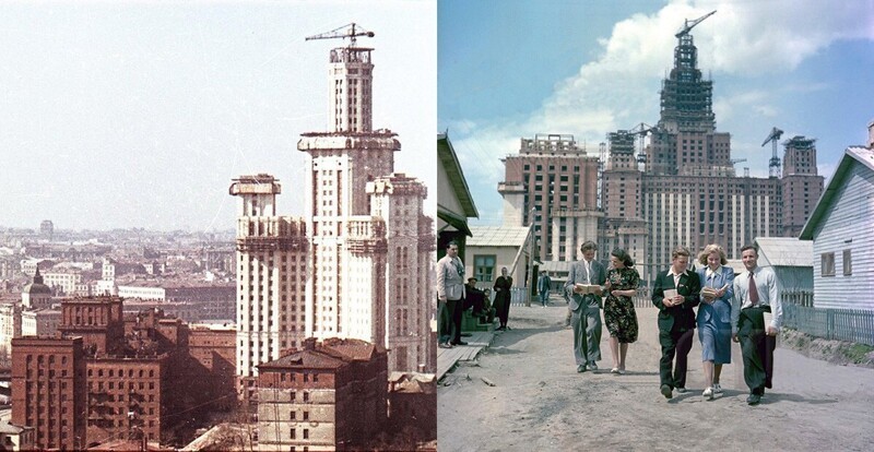 Знаменитые здания «Семи сестер» были основными строительными проектами Москвы 1950-х годов.
