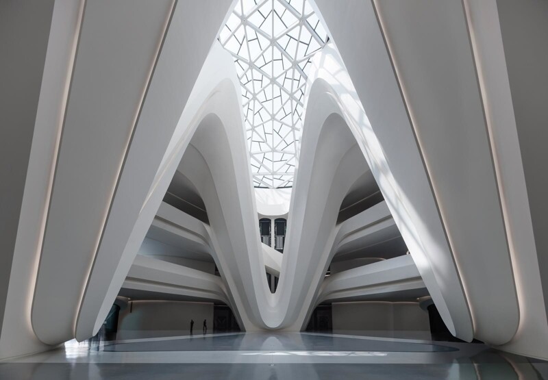 Центр культуры и искусств Meixihu International Culture & Arts Centre от Zaha Hadid Architects