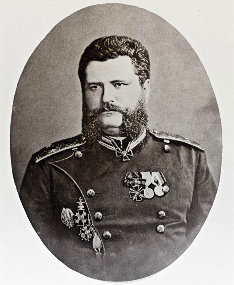 Генерал-майор Василий Николаевич Лавров, командир Лейб-гвардии финского полка, погибший в битве при Горном Дубнике 12 октября 1877