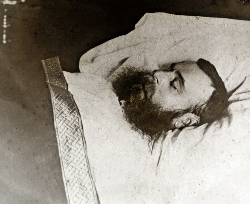 Генерал Михаил Дмитриевич Скобелев на смертном одре, Москва, 7 июля 1882