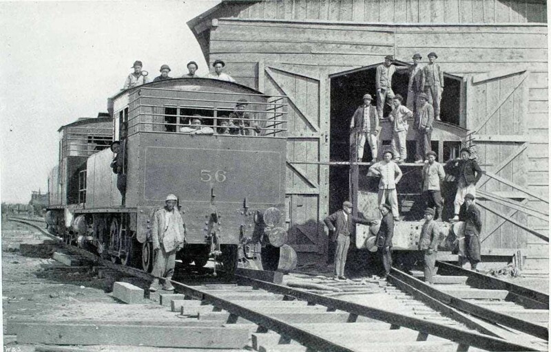 Станция в Инкоу.1901