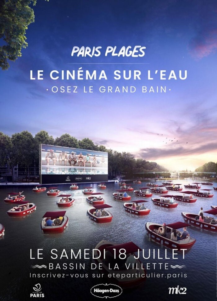 В Париже открывается плавучий кинотеатр
