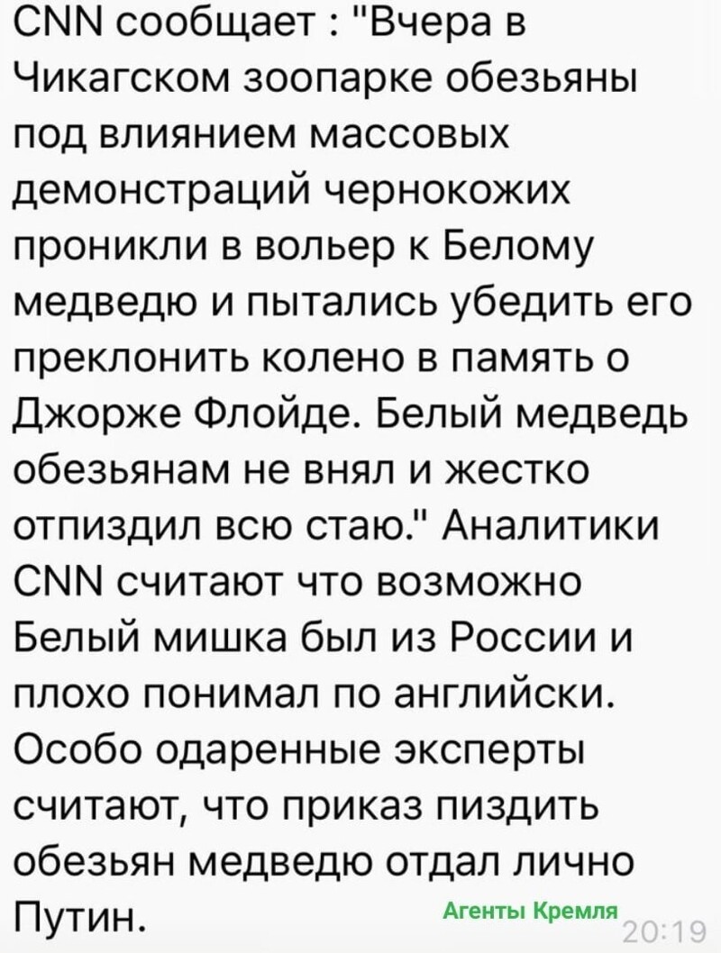 Политические комментарии из инета