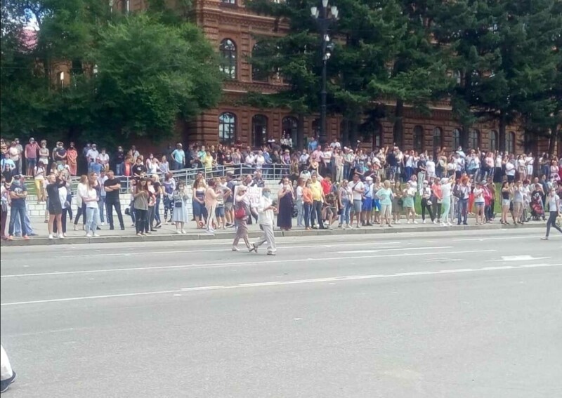 35 тыс. вышли в Хабаровске в поддержку Фургала