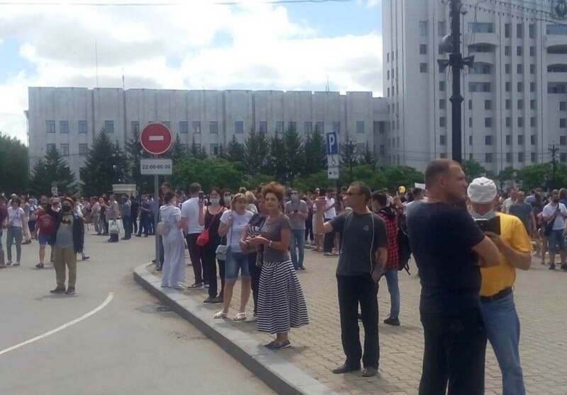 35 тыс. вышли в Хабаровске в поддержку Фургала