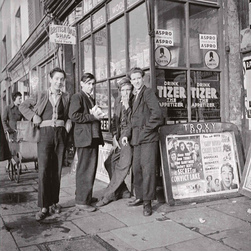 Лондонские подростки. 1951 год