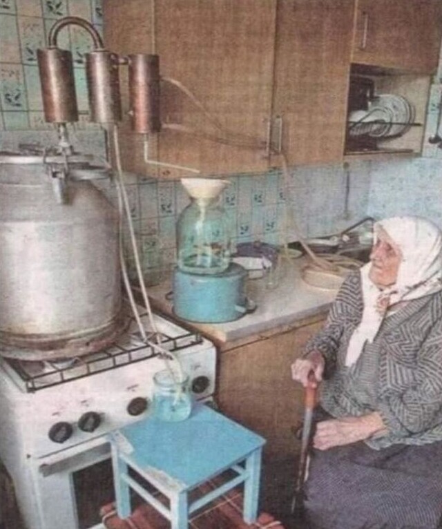 Лайк бабушкам, варящим крепкий кофе