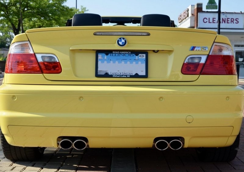 Добавьте немного желтого цвета в свою жизнь с этим кабриолетом BMW M3