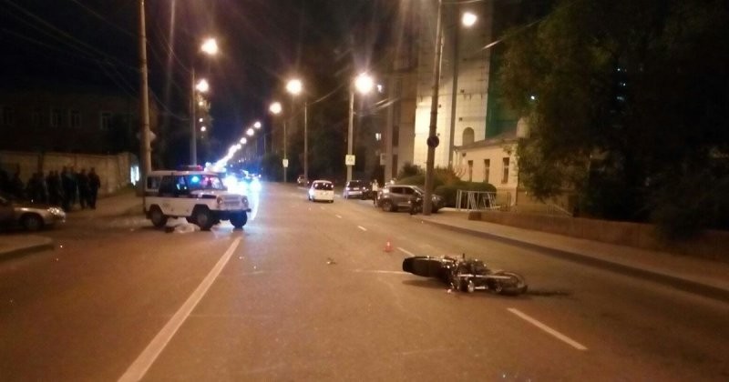 Авария дня. В Красноярске в ДТП погиб мотоциклист