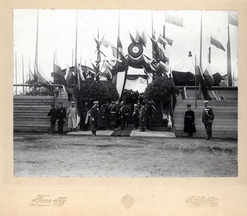 Закладка Реального училища в Царском Селе 5 мая 1901 года