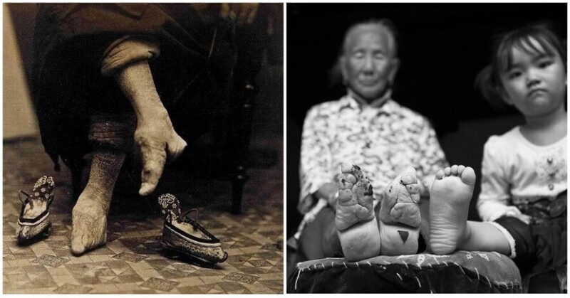 Ноги лотоса в древнем китае фото