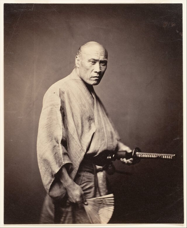 3. Японский самурай, 1866 год
