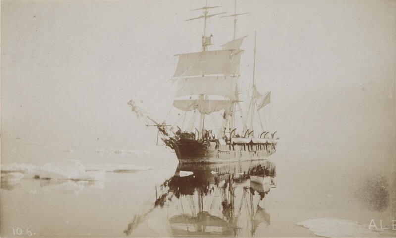 Китобойное судно в Северном Ледовитом океане 10 июня 1896 года