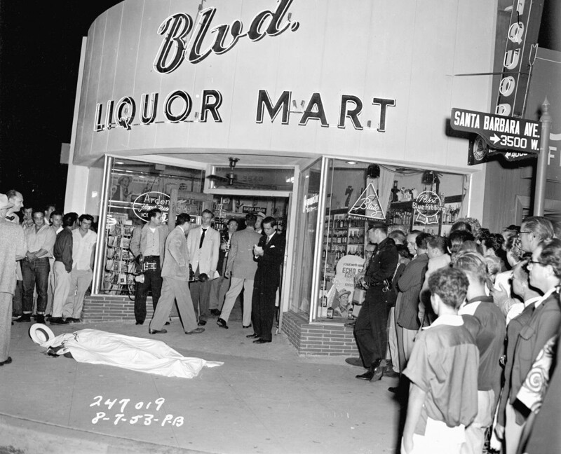 Убийство у винного магазина, 7 августа 1953