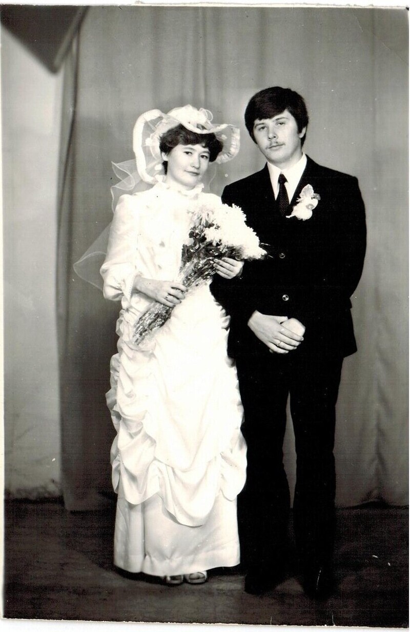 Свадебная мода 80-х годов