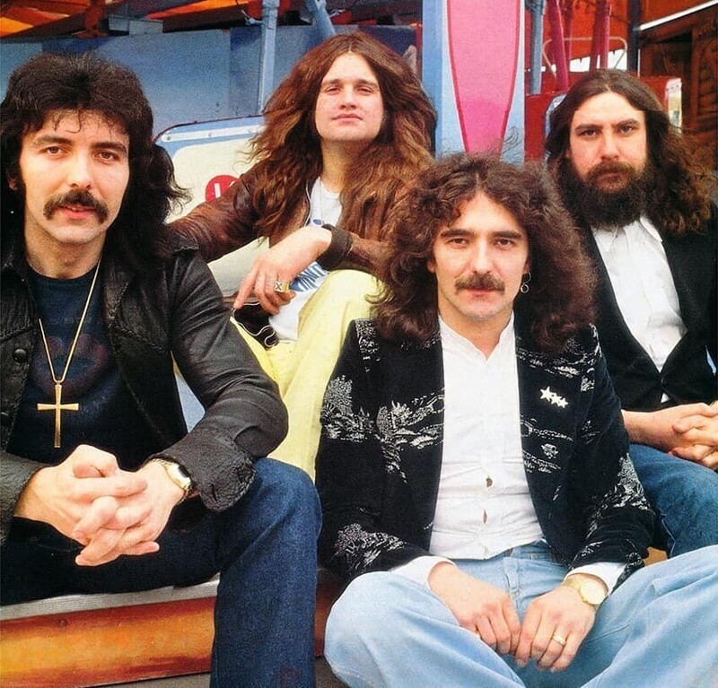 Black Sabbath, страница из французского музыкального журнала, ок.1977
