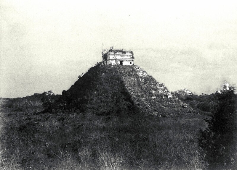 5. Пирамида Кукулькана, Чичен-Ица (Мексика), в 1892 году