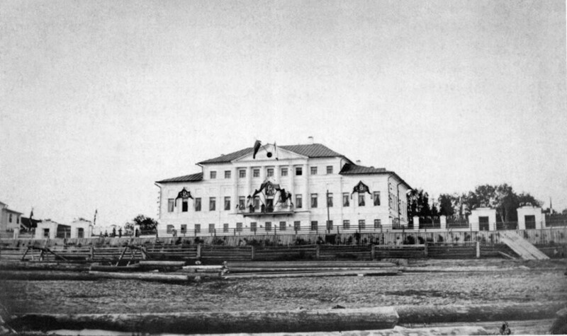 Дом В. И. Грабанова (бывший дом М. М. Булдакова) Великий Устюг. 9 июня 1885 г.