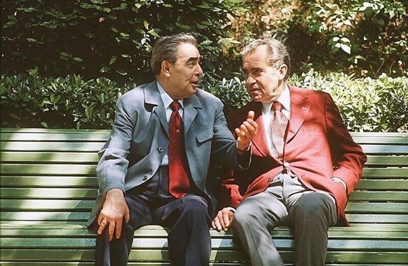 Брежнев и Никсон Крым 1974