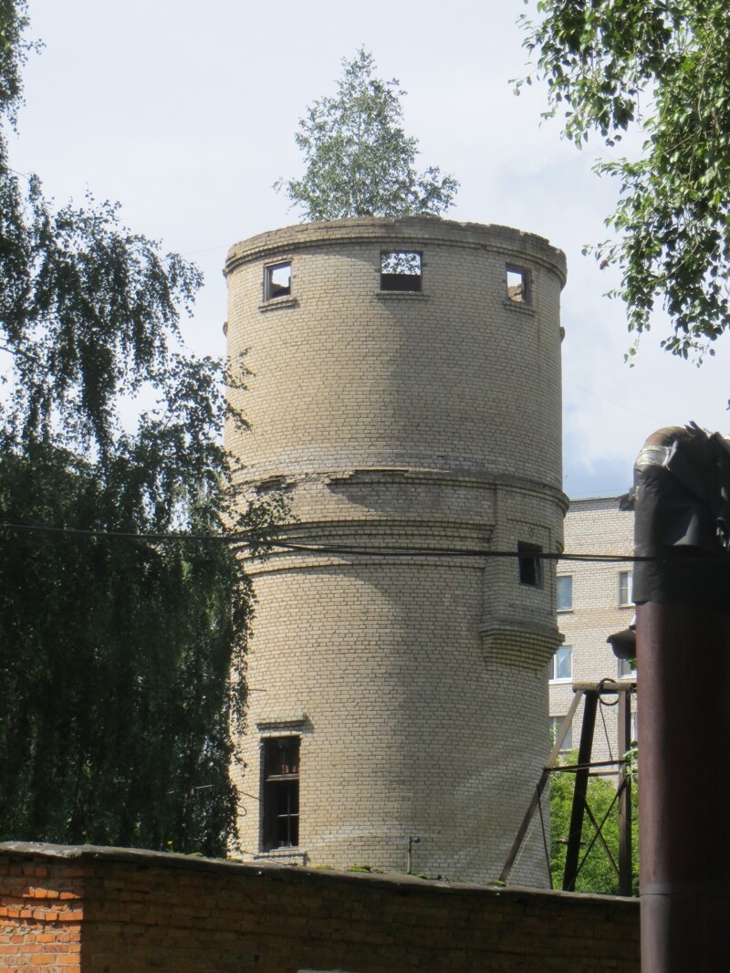 Правдинский, поселковая башня  узла водоснабжения.