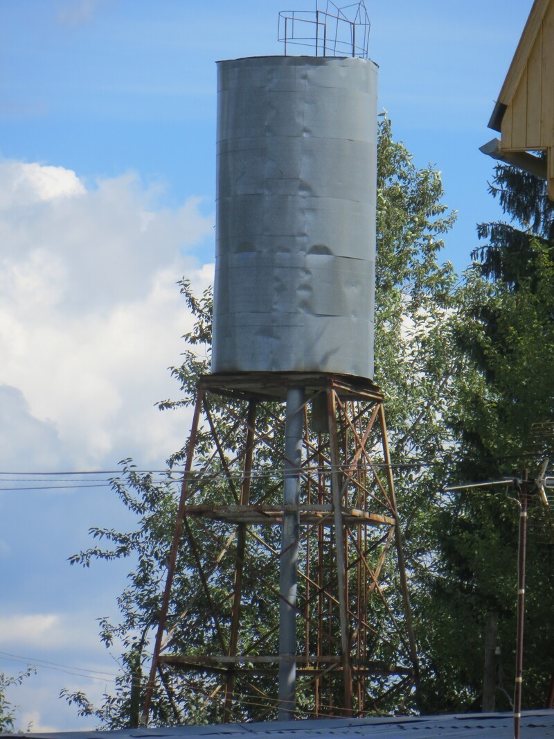 Правдинский, башня на территории Центральных профсоюзных курсов.