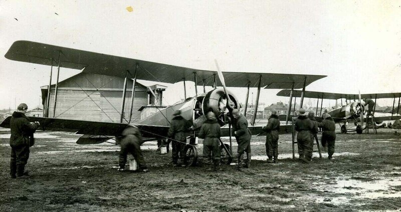 Самолеты У-1,Ленинградская школа летчиков,1933г