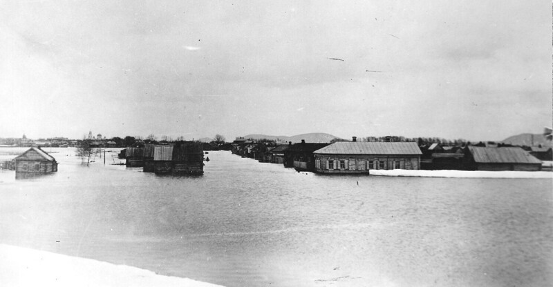 Весенний паводок 1915 года. (с Выселок)
