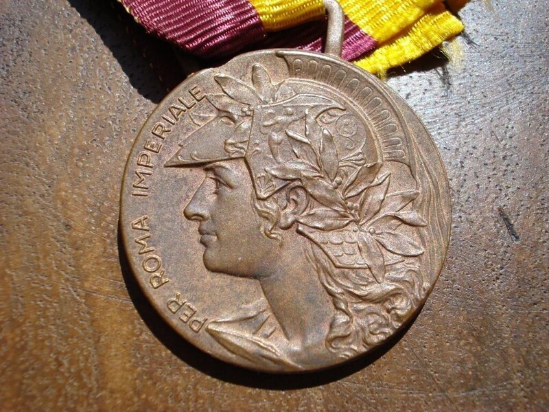 Памятные медали, выпущенные в честь похода на Рим