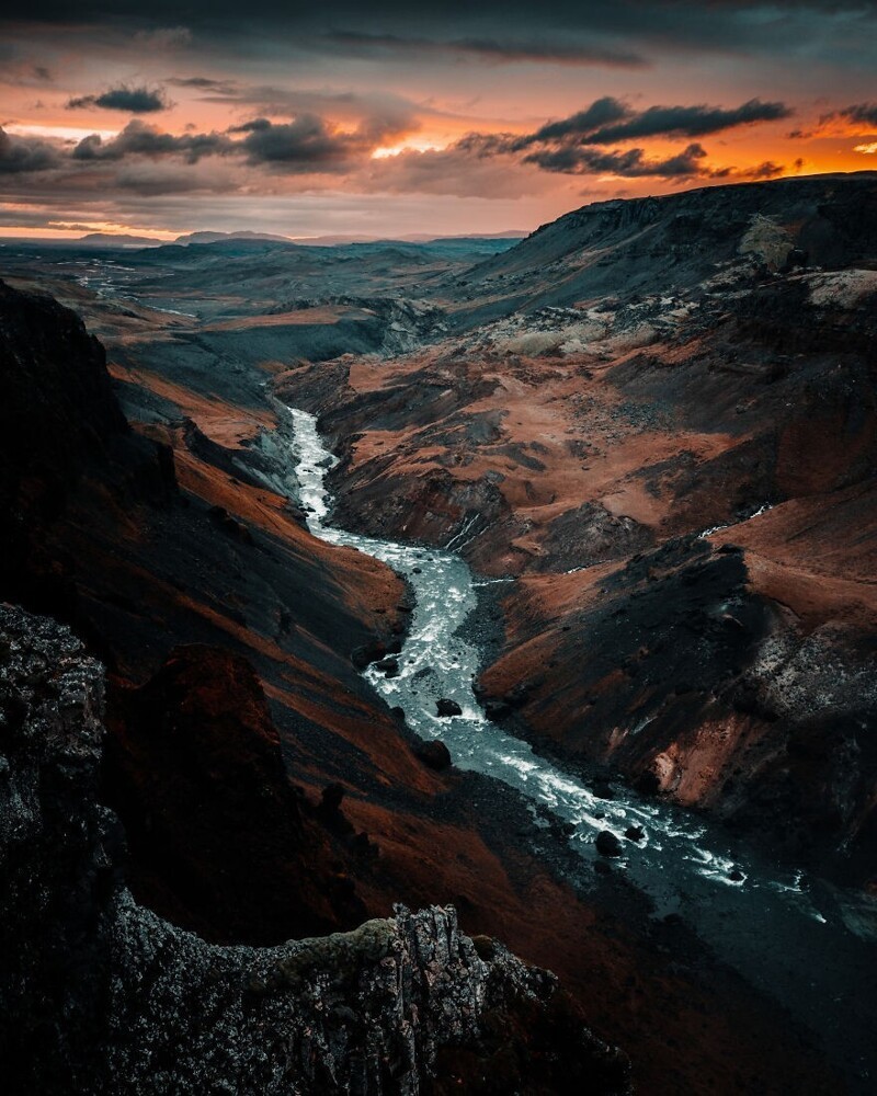 Исландский закат