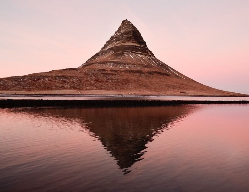 Гора Киркъюфелл, Исландия