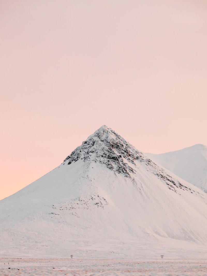 Зимний закат (Исландия)