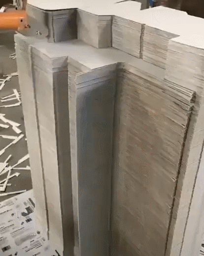 Нарезка картона