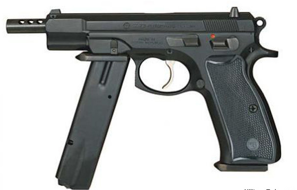 На базе CZ 75 даже был создан пистолет-пулемёт